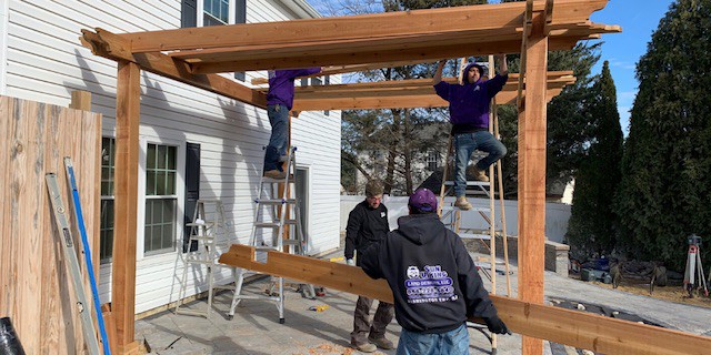 Pergola Lighting DIY Jars