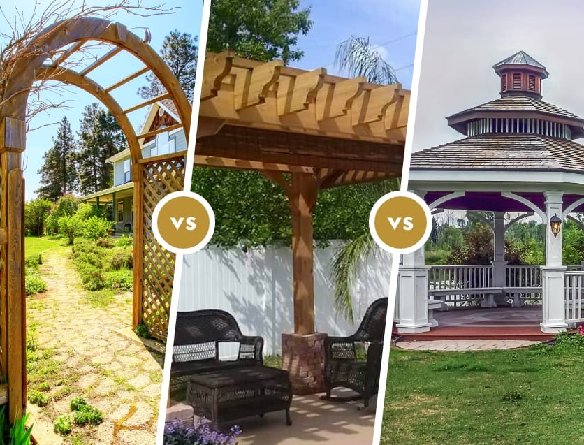 What Is The Difference Between A Gazebo And A Pergola! - Ecolifely.com