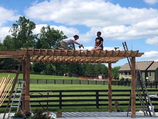 Prepare Pergola Kits