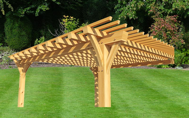 6x6 Timber Frame Pavilion