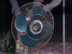 An outdoor fan