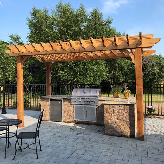 Cedar Pergolas Shop ReadytoAssmble Cedar Pergola Kits Pergola Depot