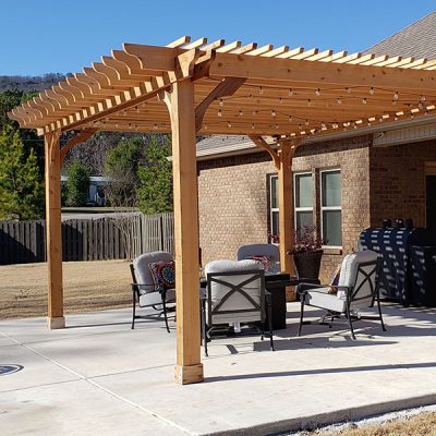 Cedar Pergolas | Shop Ready-to-Assmble Cedar Pergola Kits - Pergola Depot