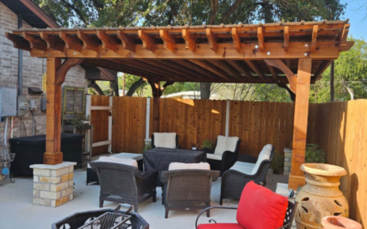Santa Monica | Hard Roof Gazebo | Paragon Outdoor, image size:1200x750