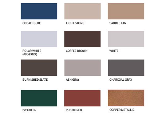 Metal Roof Colors
