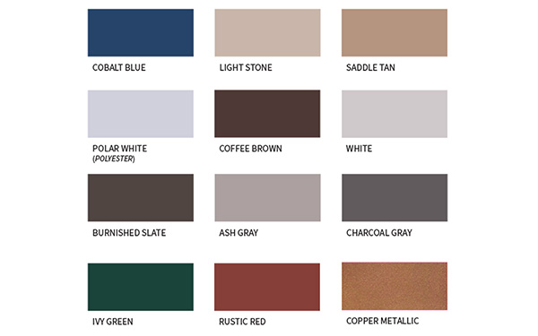 Metal Roof Colors