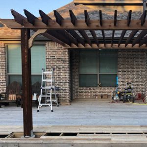 Building a Pergola on an Existing Deck