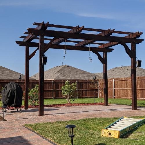 Wood Patio Cover Kit