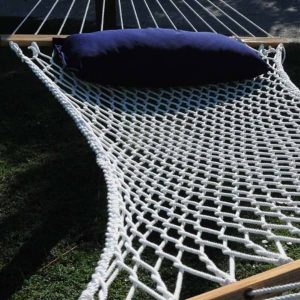 Pergola with hammock