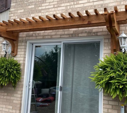 Window pergola