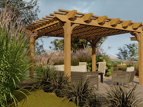 Big Kahuna Timber Frame Pergola