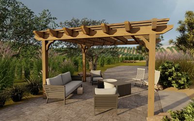Big Kahuna Timber Frame Pergola Kit – Pergola Depot
