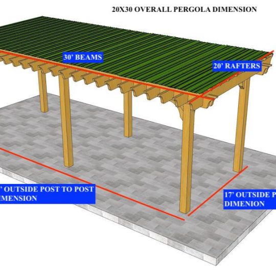 NINA WILLIAMS 20X30 CUSTOM BK PLUS WITH OPTIONAL MASTER RIB ROOFING - Image 1