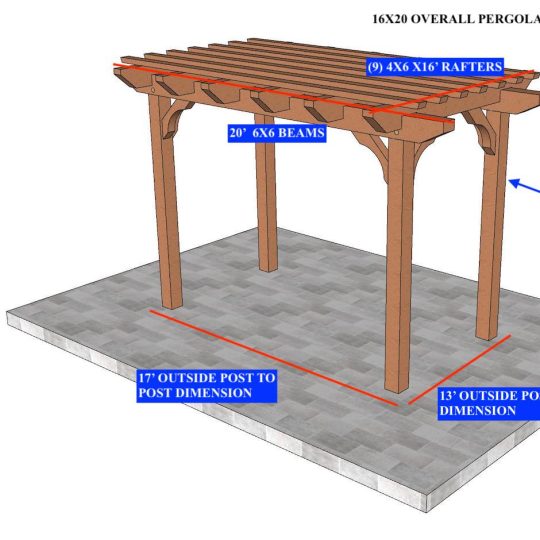 CHARLES TAYLOR 16'x20' Custom Big Kahuna Timber Frame - Image 1
