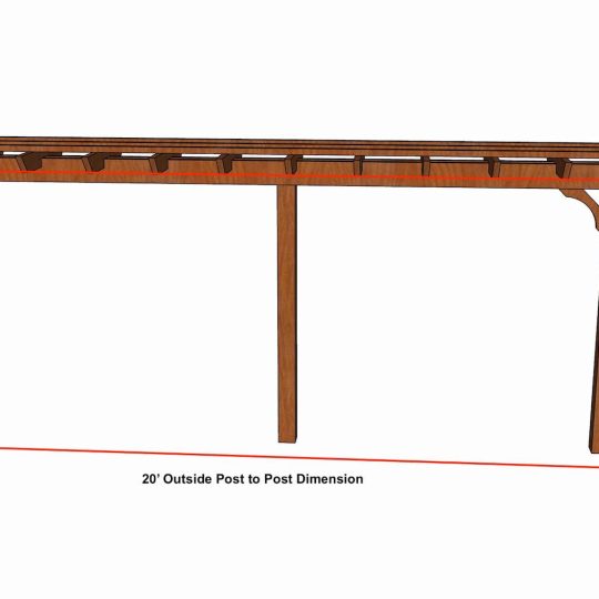 RJ Hughes 23' Custom Brim  with (6) Angle Braces - Image 1