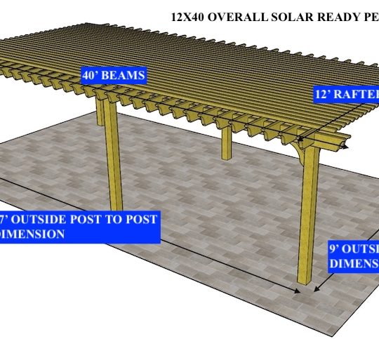Florian Jones-Stamm 18'X28' Custom Big Kahuna Solar-Ready - Image 1