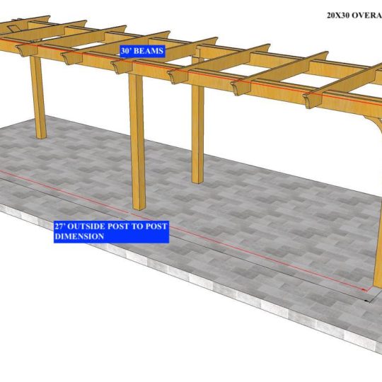 DOUG COX 20'X30' Custom Freestanding Melbourne - Image 1