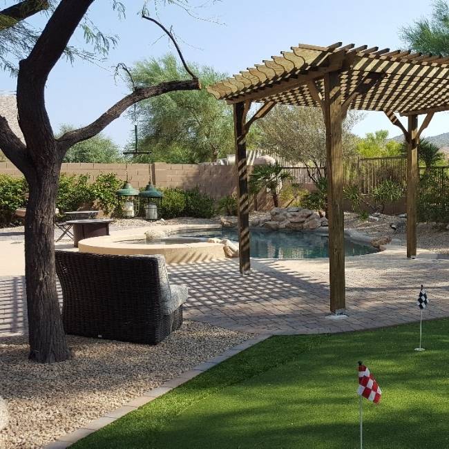 Arizona Backyard Pergola Kit