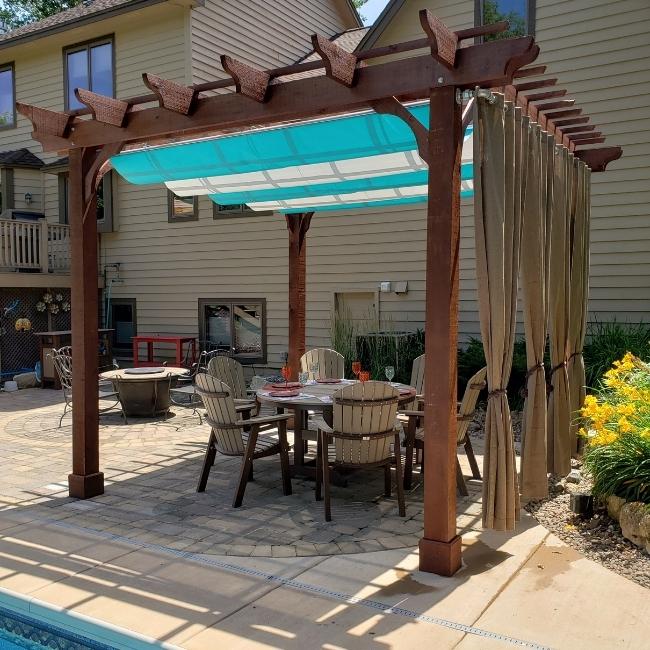 Arizona Retractable Pergola Canopy