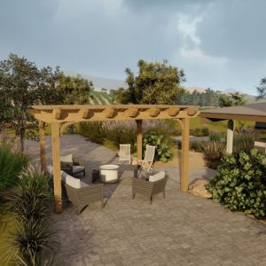 California Timber Frame Pergola Kit