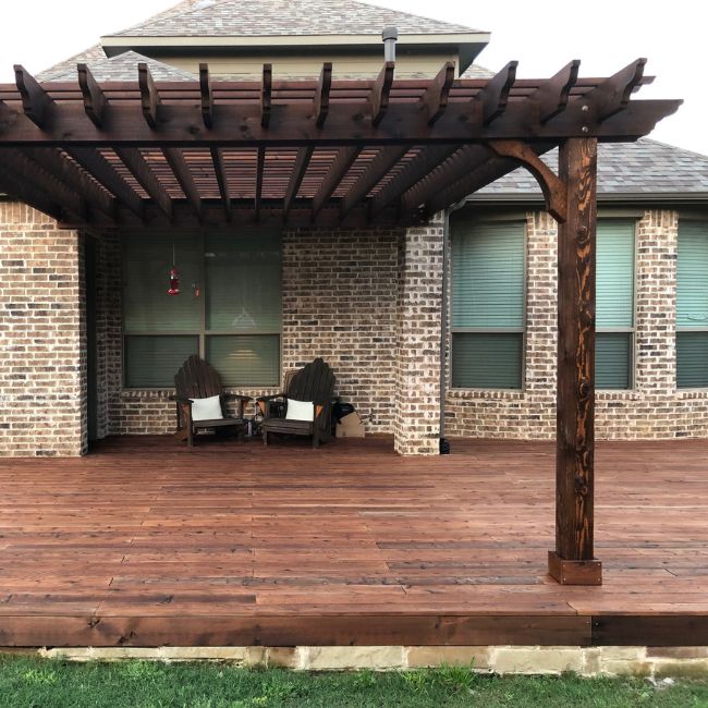 Texas Pergola Deck