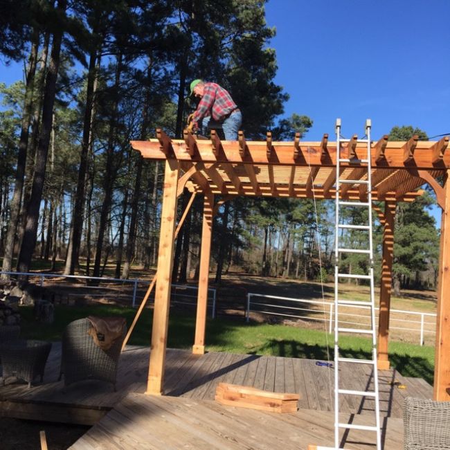 Pergola Installers Texas