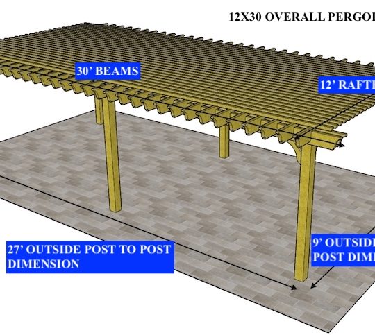 VJ 12'X30' Custom Freestanding Big Kahuna - Image 1