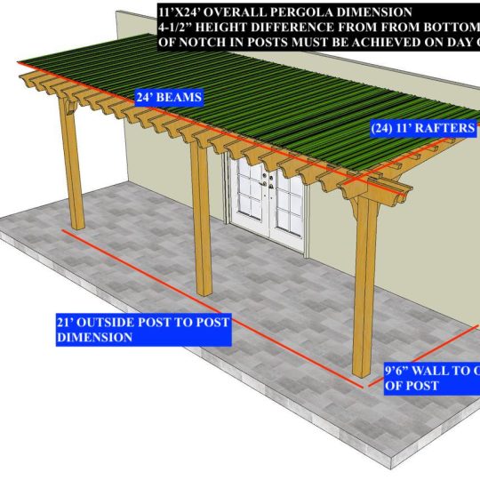 MARK V 11'X24' Custom Attached Big Kahuna PLUS (NO ROOF) CUSTOMER USING OWN ROOF - Image 1
