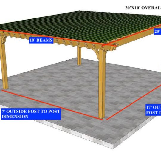 RYAN 20'X10' Custom Freestanding Big Kahuna PLUS - Image 1