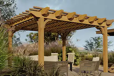 Timber Frame Pergola Kit