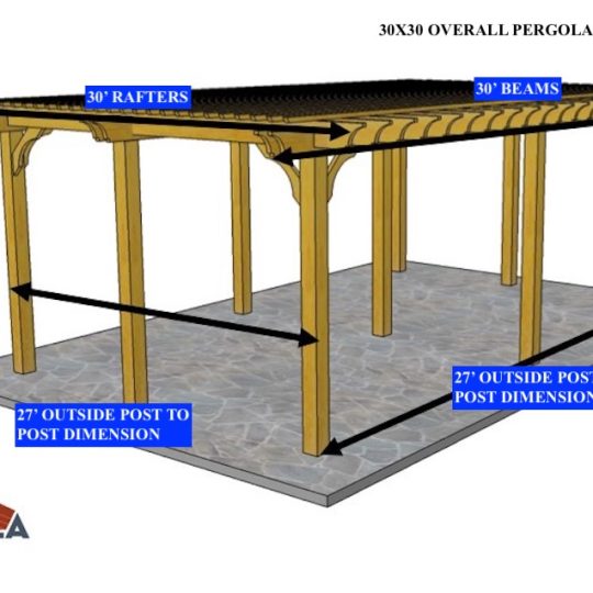Benjamin Brignac 30'X30' Custom Freestanding Big Kahuna - Image 1