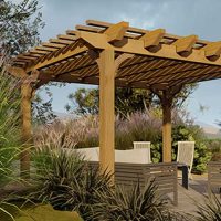 Big Kahuna Timber Frame Pergola Kits