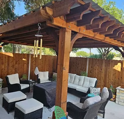 Metal Roof Pergola Kits