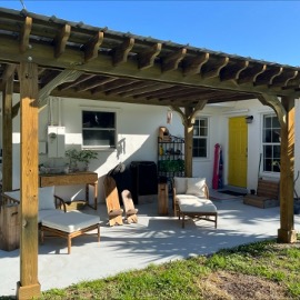 DIY pergola cost