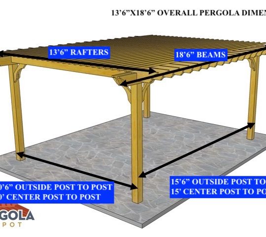DON HOY 13' 6" x 18' 6" Custom Freestanding Sombrero - Image 1