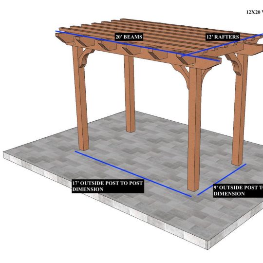 Brian Richter 12'X20' Custom Big Kahuna Timber Frame - Image 1