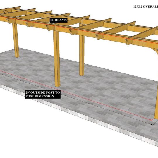 Felipe Negron 12'X32' Custom Freestanding Melbourne - Image 1