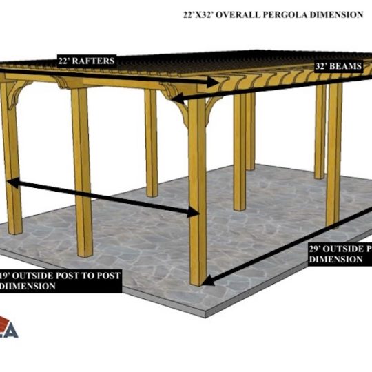 Amy H (Trinitas@ShiloRd) 22'x32' Custom Freestanding Big Kahuna - Image 1