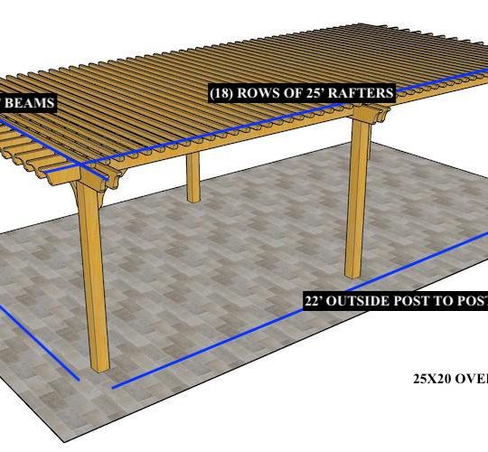 Rachel Furnish 25'X20' Custom Freestanding Big Kahuna - Image 1