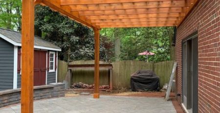 back porch pergolas
