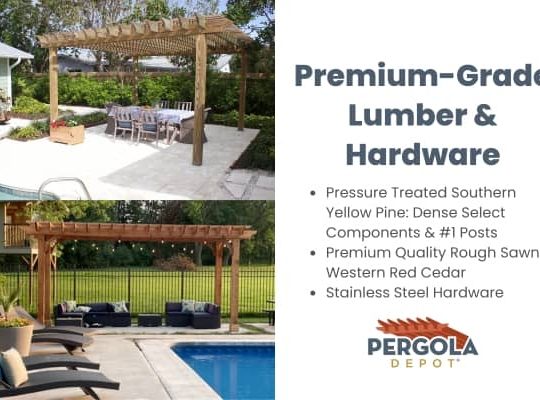Pergola Depot Premium Lumber