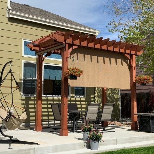 narrow-patio-pergola Narrow Patio Pergola