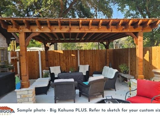 Michael Rettger 20'x21'6" Custom Freestanding Big Kahuna PLUS (NO ROOF) - Image 2