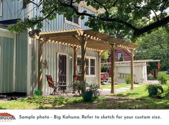 CHUCK REEL 16'X37' Custom Freestanding Big Kahuna  (7) POSTS - Image 3