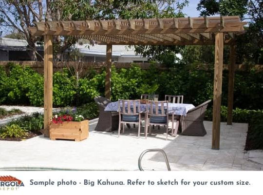 CHUCK REEL 16'X37' Custom Freestanding Big Kahuna  (7) POSTS - Image 2