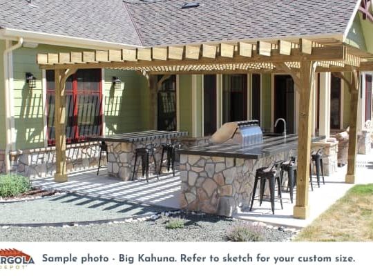 CHUCK REEL 16'X37' Custom Freestanding Big Kahuna  (7) POSTS - Image 5