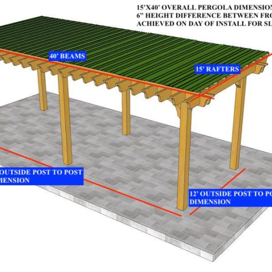 Pavani 15'X40' Custom Freestanding Big Kahuna Plus - Image 1