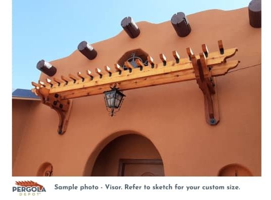 RON TOBIAS 42' Custom Visor WITH 4 LARGE BEAMS ON 13' 2-1/2" CENTERS - Image 3