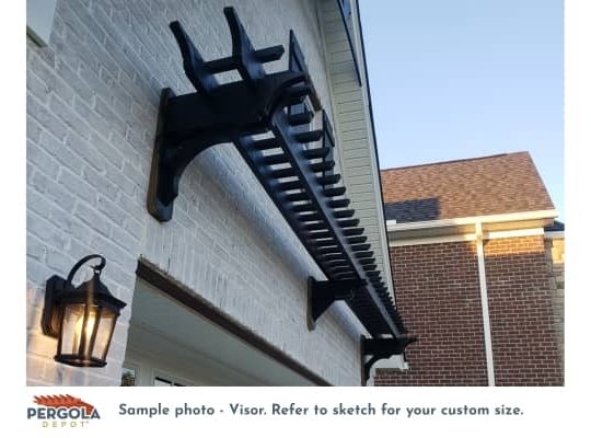 RON TOBIAS 42' Custom Visor WITH 4 LARGE BEAMS ON 13' 2-1/2" CENTERS - Image 2