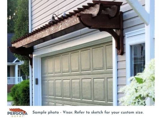 RON TOBIAS 42' Custom Visor WITH 4 LARGE BEAMS ON 13' 2-1/2" CENTERS - Image 5